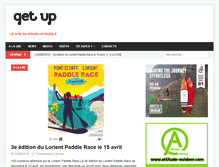 Tablet Screenshot of getupsupmag.com